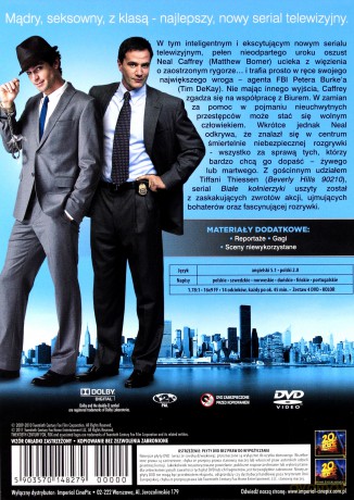 Białe kołnierzyki sezon 1 [BOX] [4DVD]