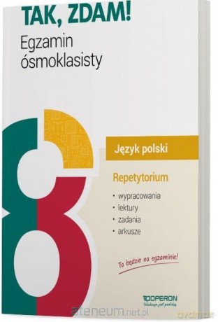 Egzamin ósmoklasisty 2020 Język polski Repetytorium [KSIĄŻKA]