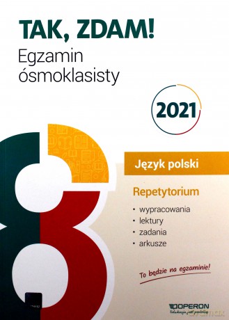 Egzamin ósmoklasisty 2020 Język polski Repetytorium [KSIĄŻKA]