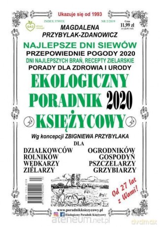 Ekologiczny Poradnik Księżycowy 2020 [KSIĄŻKA]
