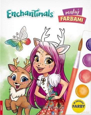 Enchantimals. Maluj farbami [KSIĄŻKA]