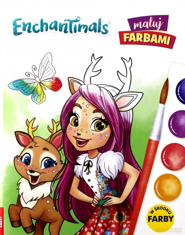 Enchantimals. Maluj farbami [KSIĄŻKA]