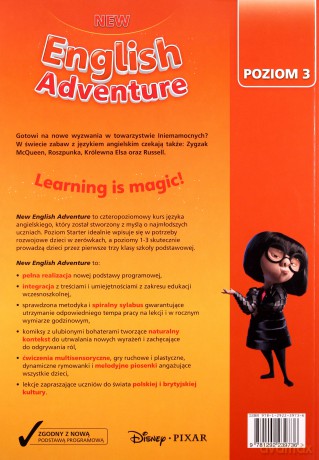 English Adventure New 3 podręcznik [KSIĄŻKA]