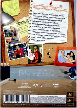 Współczesna rodzina sezon 1 [BOX] [4DVD]