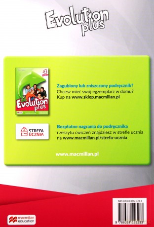 Evolution Plus 4 zeszyt do języka angielskiego - Nick Beare [KSIĄŻKA]