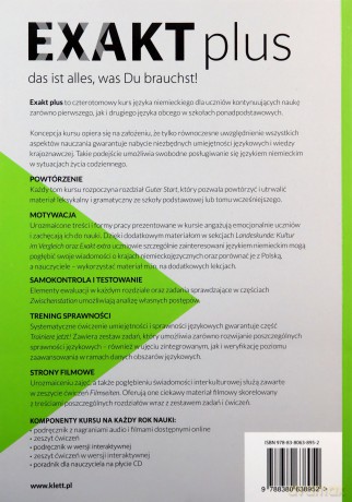 Exakt plus 1 Ćwiczenie [KSIĄŻKA]