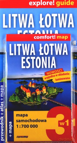 Explore! guide Litwa, Łotwa, Estonia 3w1 [KSIĄŻKA]