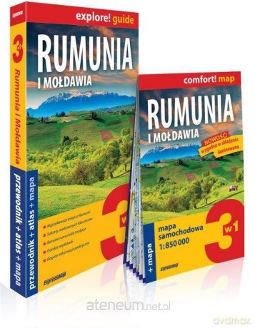 Explore! guide Rumunia i Mołdawia 3w1 [KSIĄŻKA]