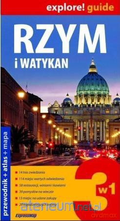 Explore! guide Rzym i Watykan 3w1 [KSIĄŻKA]