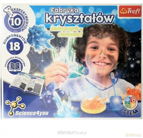 Fabryka kryształów świecących w ciemności