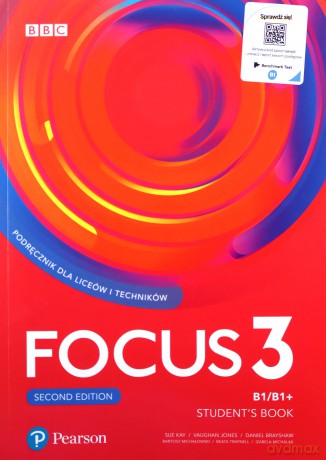 Focus 3 2ed. podręcznik B1/B1+ Digital Resources [KSIĄŻKA]