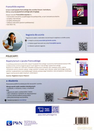 Francofolie express 1 Zeszyt ćwiczeń - Magdalena Supryn-Klepcarz, Regine Boutegege [KSIĄŻKA]