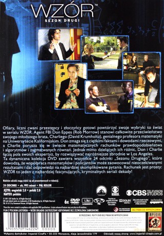 Wzór (Numbers) sezon 2 [6DVD]