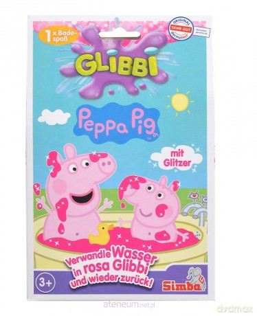 Glibbi Slime Świnka Peppa Brokatowa
