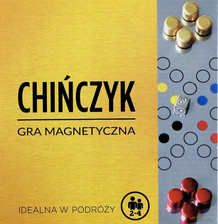 Gra magnetyczna - Chińczyk [GRA PLANSZOWA]