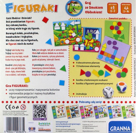 Gry i zabawy Smoka Obiboka - Figuraki [GRA]
