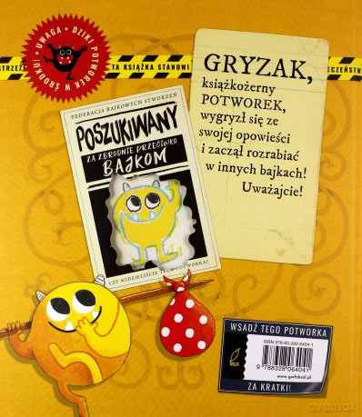 Gryzak. Książkopotworek - Emma Yarlett [KSIĄŻKA]