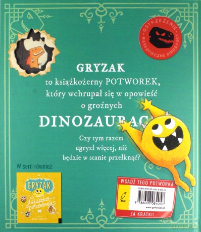 Gryzak. Księga dinozaurów - Emma Yarlett [KSIĄŻKA]