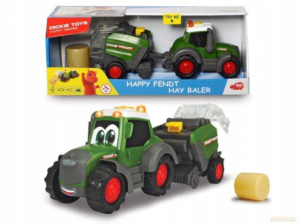 Happy Fendt i maszyna do belowania 30 cm