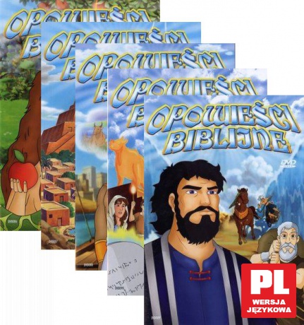 Opowieści biblijne Stary Testament 1-5 Pakiet [5DVD]