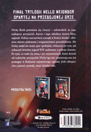 Hello Neighbor (Tom 3) Pogrzebane sekrety - Anne West Carly [KSIĄŻKA]