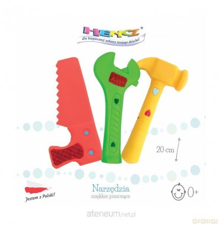 Hencz Toys Miękkie narzędzia 3 szt