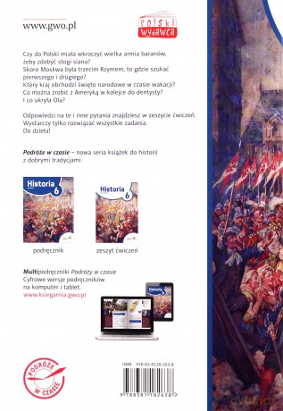 Historia Szkoła podstawowa 6 Podróże w czasie ćwiczenia - T. Małkowski [KSIĄŻKA]