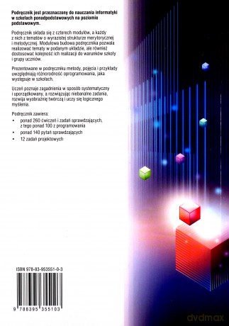 Informatyka 1 LO Teraz bajty zakres podstawowy - Grażyna Koba [KSIĄŻKA]