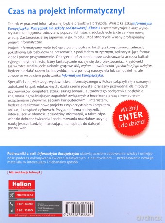 Informatyka Europejczyka Szkoła podstawowa 6 podręcznik - Danuta Kiałka, Katarzyna Kiałka [KSIĄŻKA]