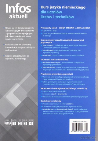 Infos aktuell 1 Zeszyt ćwiczeń - Tomasz Gajownik, Nina Drabich, Birgit Sekulski [KSIĄŻKA]