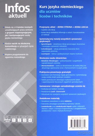 Infos aktuell 1 Zeszyt ćwiczeń - Tomasz Gajownik, Nina Drabich, Birgit Sekulski [KSIĄŻKA]