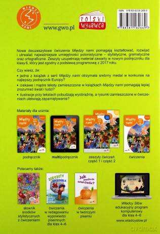 Język polski Szkoła podstawowa 6/1 Między Nami ćwiczenie wersja A - Agnieszka Łuczak, Anna Murdzek [KSIĄŻKA]