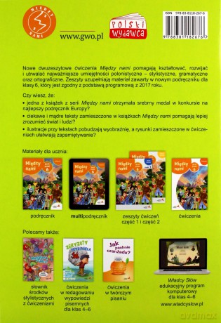 Język polski Szkoła podstawowa 6/2 Między Nami ćwiczenie wersja A - Agnieszka Łuczak, Anna Murdzek [KSIĄŻKA]