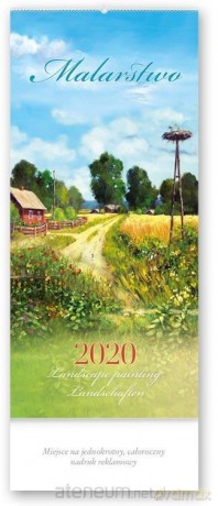 Kalendarz 2020 Czterodzielny Malarstwo 2 [KALENDARZ]