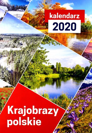Kalendarz 2020 Ścienny Krajobrazy polskie [KALENDARZ]