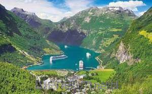 Kalendarz 2020 Trójdzielny Fiord KT12 [KALENDARZ]