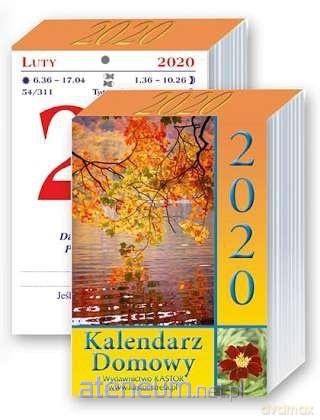 Kalendarz 2020 Zdzierak domowy KL4 [KALENDARZ]
