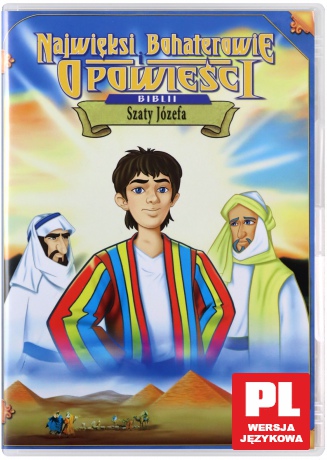 Najwięksi bohaterowie i opowieści Biblii: Szaty Józefa [DVD]