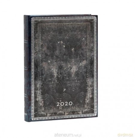 Kalendarz książkowy midi 2020 12M Midnight Steel [KALENDARZ]