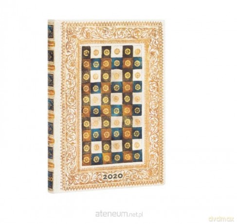 Kalendarz książkowy mini 2020 12M hor. Aureo [KALENDARZ]