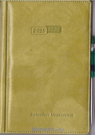 Kalendarz nauczyciela 2019/2020 limonka bez tłoczeń [KALENDARZ]
