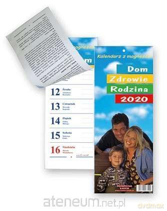 Kalendarz zdzierak 2020 - Dom, zdrowie rodzina KL1 [KALENDARZ]