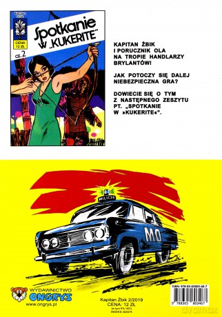 Kapitan Żbik (10) - Zapalniczka z pozytywką cz. 1 - Władysław Krupka, Grzegorz Rosiński [KOMIKS]