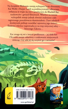 Kat Wolfe i tajemnica smoczej skamieliny - Lauren St John [KSIĄŻKA]