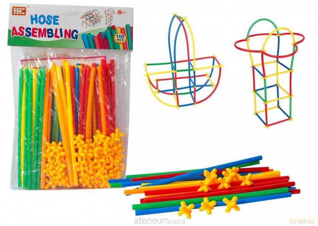 Klocki słomki 110 el. [KLOCKI]