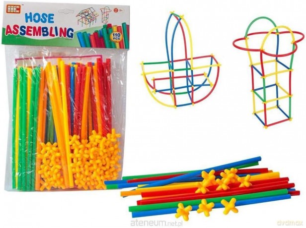 Klocki słomki 110 el. [KLOCKI]