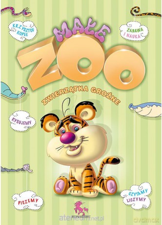 Kolorowanka małe ZOO. Zwierzątka groźne - Krzysztof Kopeć [KSIĄŻKA]