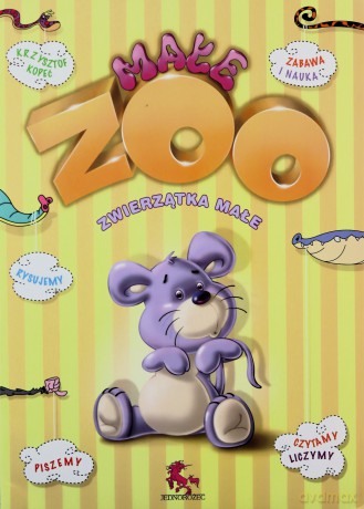 Kolorowanka małe ZOO. Zwierzątka małe - Krzysztof Kopeć [KSIĄŻKA]
