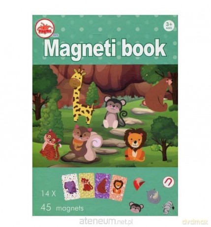 Książeczka magnetyczna- Stwórz ulubione zwierzątko