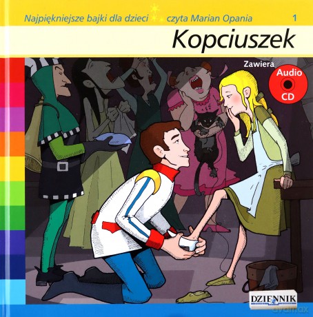 Najpiękniejsze bajki dla dzieci 01: Kopciuszek (booklet) [AUDIOBOOK] (booklet) [CD]